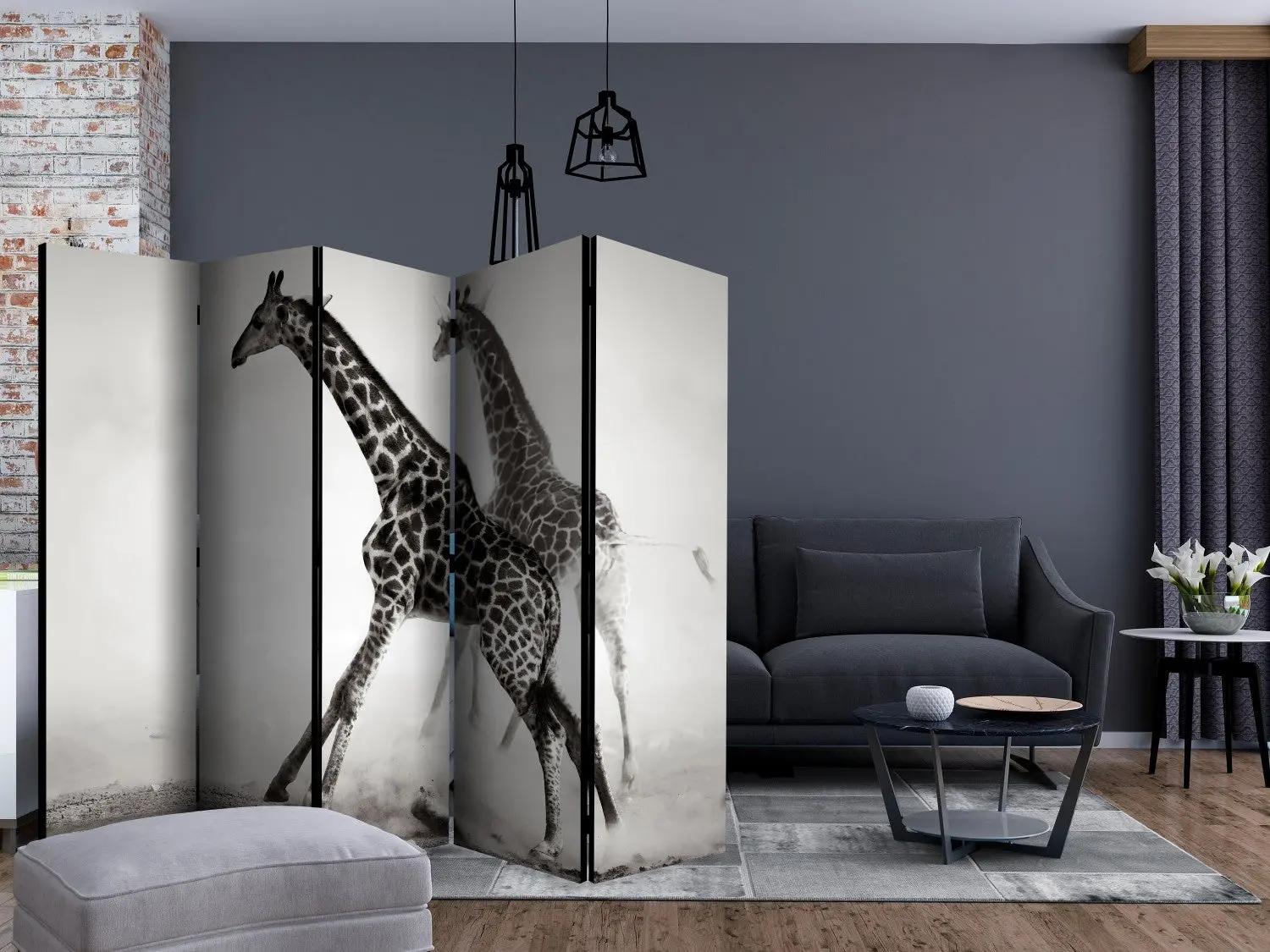 Paravent intérieur Girafe