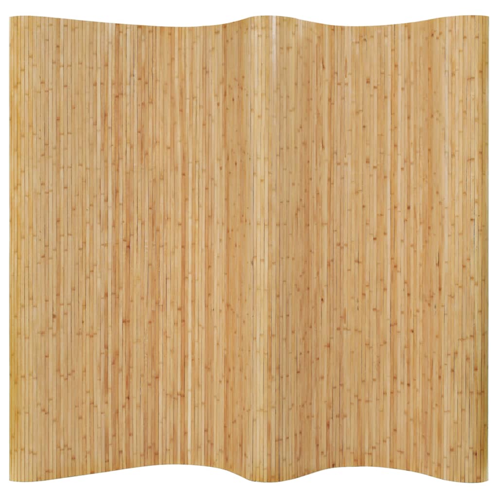 Paravent intérieur Bambou 250 x 165 cm Naturel