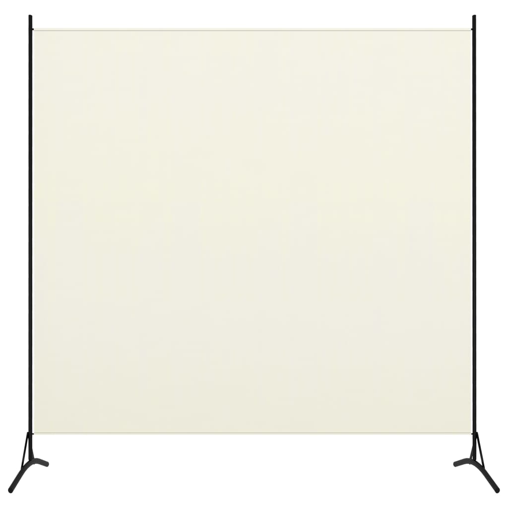 Paravent intérieur 1 panneau Blanc crème 175×180 cm