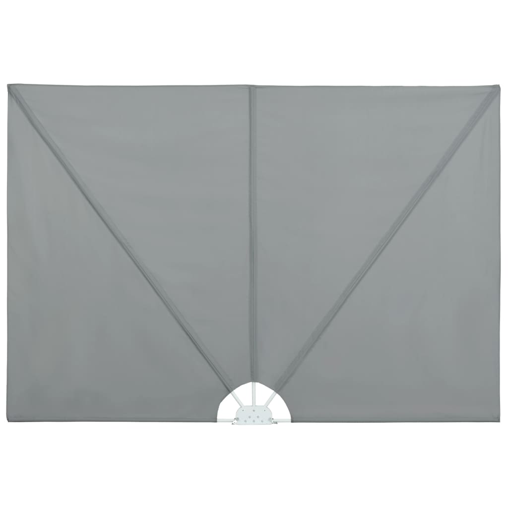 Paravent extérieur pliable de terrasse Gris 300 x 150 cm