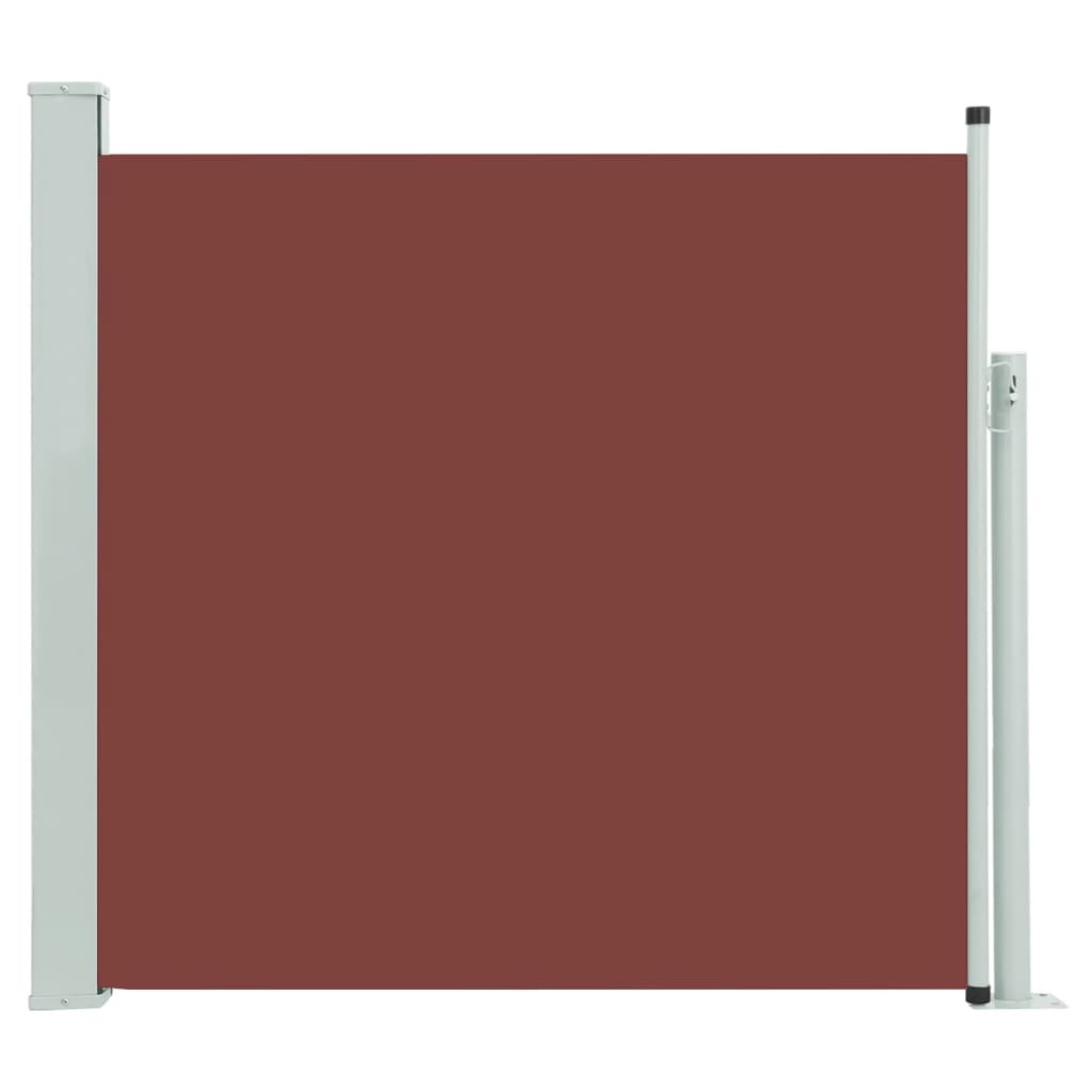 Paravent extérieur rétractable de patio 170×300 cm Marron