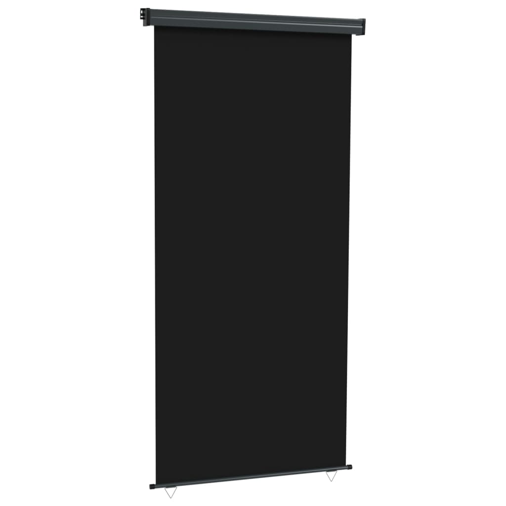 Paravent extérieur de balcon 122×250 cm noir