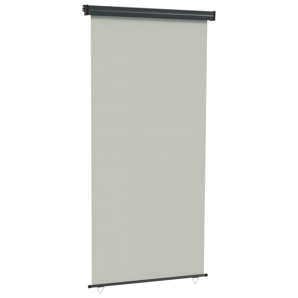 Paravent extérieur de balcon 122×250 cm Gris