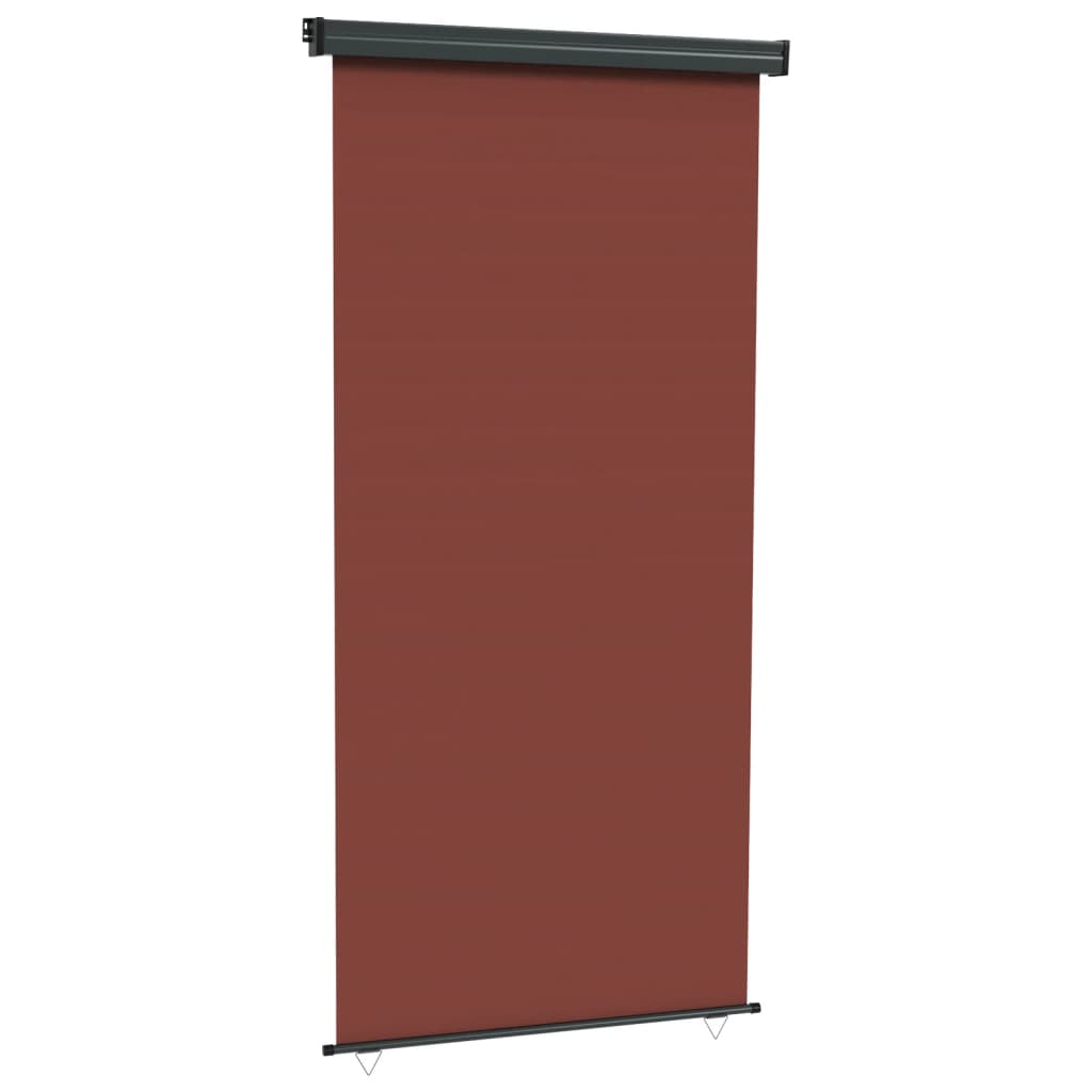 Paravent extérieur de balcon 122×250 cm Marron