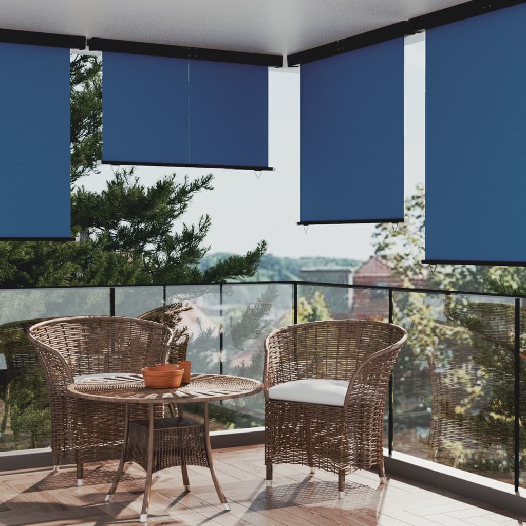Paravent extérieur de balcon 165×250 cm Bleu