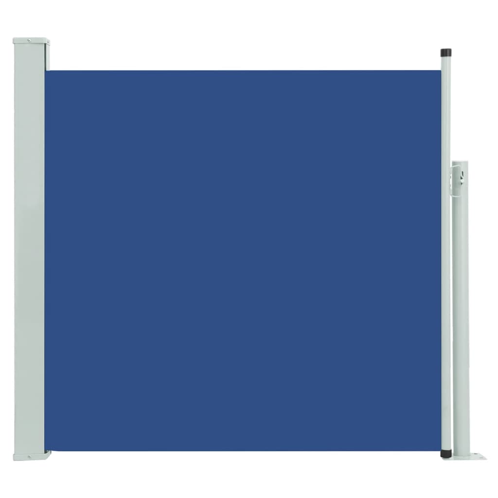 Paravent extérieur rétractable de patio 170×300 cm Bleu
