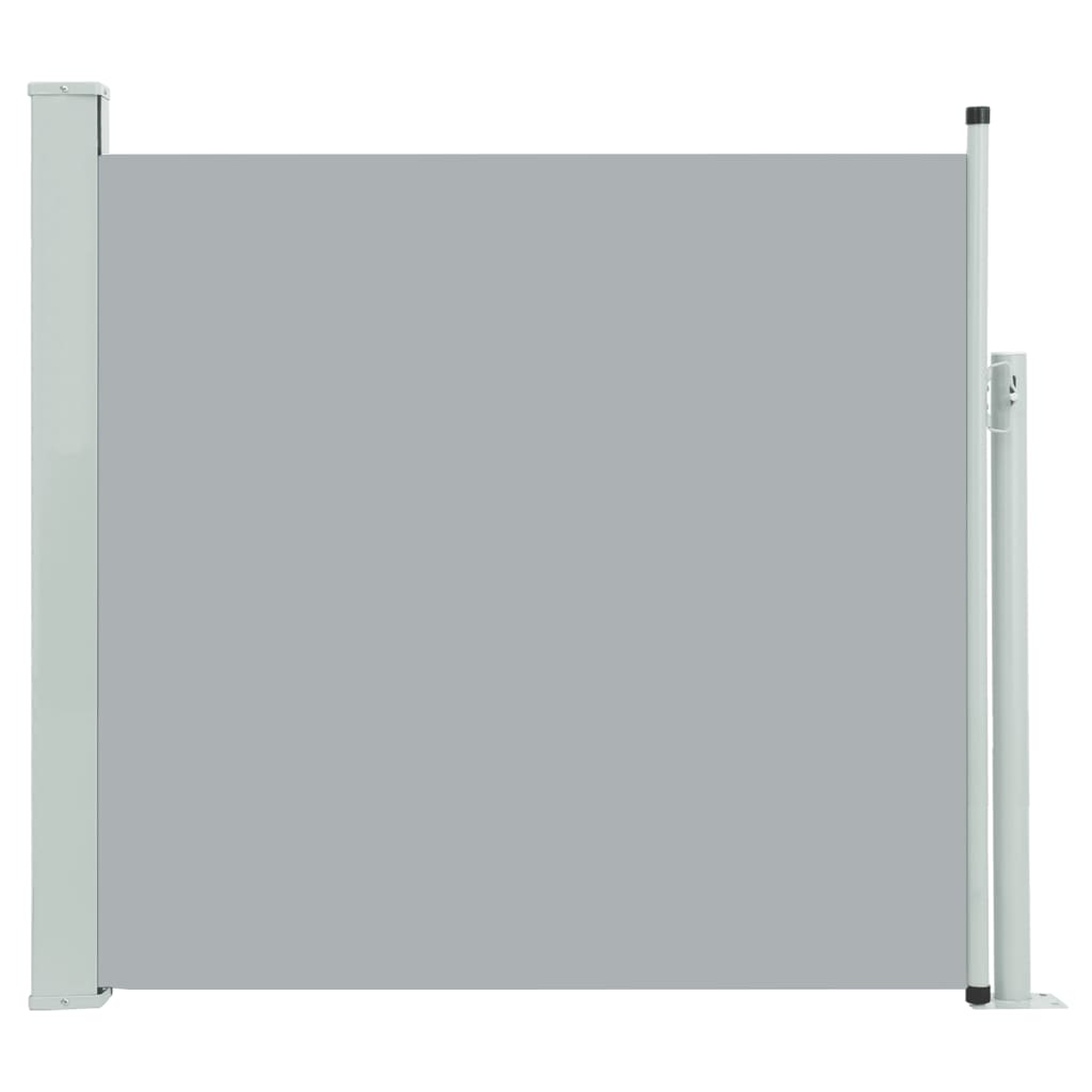 Paravent extérieur rétractable de patio 170×300 cm Gris