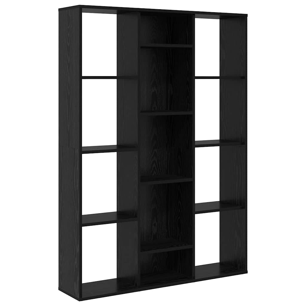 Paravent interieur Paravent Chêne noir 100 x 24 x 140 cm Bois d’ingénierie
